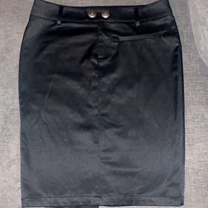 Silk like Pencil skirt